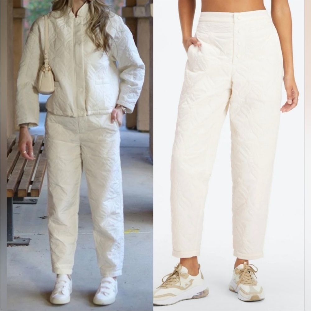 NEW Fabletics Apres Ski Quilted Pant